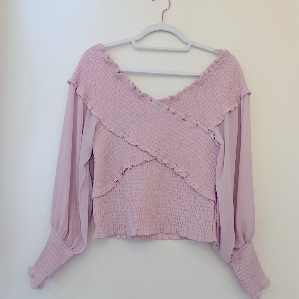 BB Dakota Smocked Top